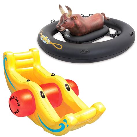Inflatable bull float
